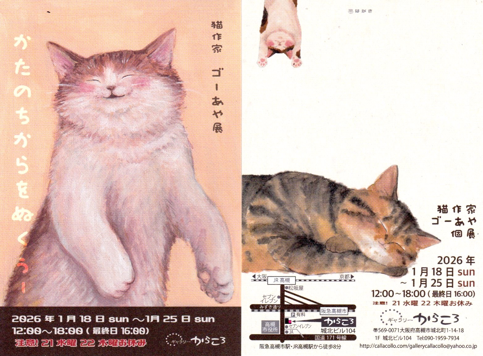 個展2026からころ